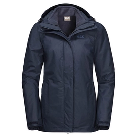 Jacke Jack Wolfskin Iceland 3 In 1 Midnight Blue Damen