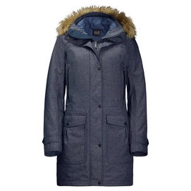 Winterjacke Jack Wolfskin Majestic Peaks Night Blue Damen