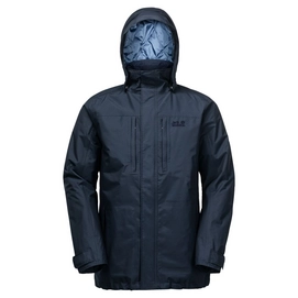 Winter Jacket Jack Wolfskin Men Westpoint Island Night Blue