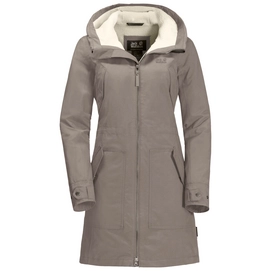 Jas Jack Wolfskin Women Rocky Point Parka Clay