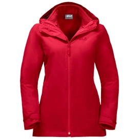 Jacke Jack Wolfskin Norrland 3In1 Red Fire Damen
