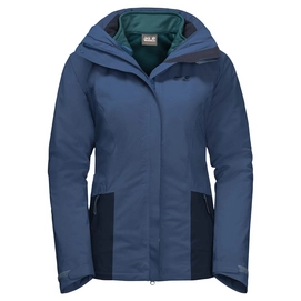 Jas Jack Wolfskin Women Kiruna 3In1 Porcelain Blue