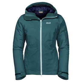 Jas Jack Wolfskin Women Argon Storm Jacket Dark Jade