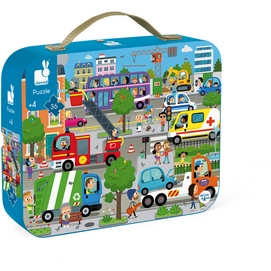 Valisette Puzzle Janod City