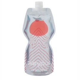 Wasserflasche Platypus Softbottle CC Grau 1L