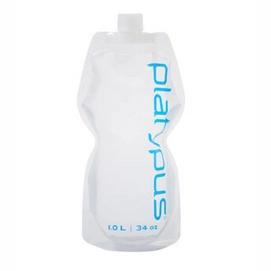 Wasserflasche Platypus Softbottle CC Wit 1 Liter