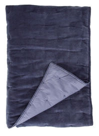 Plaid Walra Velvet Touch Blauw