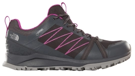 Walking Shoes The North Face Women Low Fastpack II GTX Ebony Grey Purple Cactus Flower