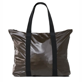Bag RAINS Tote Bag Shiny Brown