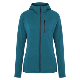 Ski Sweatshirt Black Diamond Women Coefficient Hoody Azurite