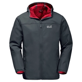 Jas Jack Wolfskin Men Northern Point Ebony Red