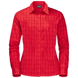 Blouse Jack Wolfskin Women Centaura Flex Red Fire