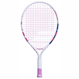 Tennisracket Babolat Junior B Fly 21 White Pink  (Bespannen)-Gripmaat L0