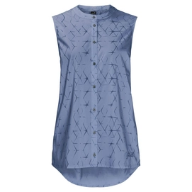 Débardeur Jack Wolfskin Women Sonora Shibori Sleeveless Dusk Blue All Over