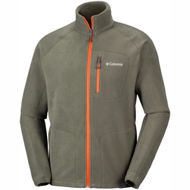 Fleecejacke Columbia Fast Trek II Full Zip Fleece Peatmoss Backcountry Orange  Herren