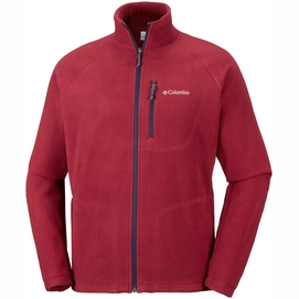 Fleecejacke Columbia Fast Trek II Full Zip Fleece Red Element Collegiate Navy Herren