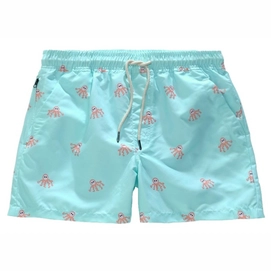 Zwemshort OAS Men Orange Octopus
