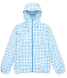 Jas Herschel Supply Co. Men's Voyage Wind Alaskan Blue Gingham Alaskan Blue