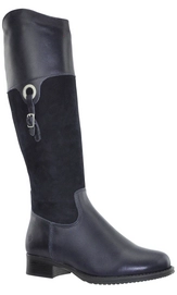 Bottes Femme JJ Footwear Adelaide Bleu Taille de Mollet S