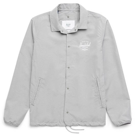 Jas Herschel Supply Co. Men's Voyage Coach Light Grey Crosshatch/White Classic Logo