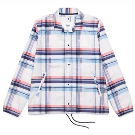 Jas Herschel Supply Co. Men's Voyage Coach Plaid White Classic Logo