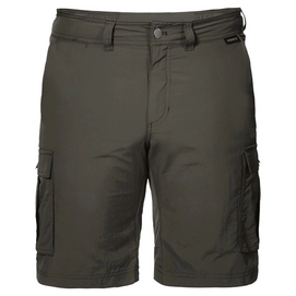 Kurze Hose Jack Wolfskin Canyon Cargo Dark Moss Herren