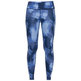 Legging Jack Wolfskin Women Athletic Cloud Tight Midnight Blue All Over