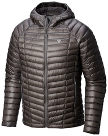 Jacket Mountain Hardwear Men Ghost Whisperer Hooded Down Manta Grey