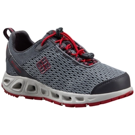 Chaussure de marche Columbia Youth Drainmaker III Grey Ash Mountain Red