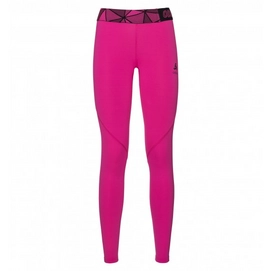 Legging Odlo Ceramicool Pro Women Pink Glo Peacoat