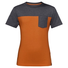 T-Shirt Jack Wolfskin Boys Palouse Desert Orange