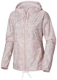 Jas Columbia Women Flash Forward Printed Windbreaker Mineral Pink Ca