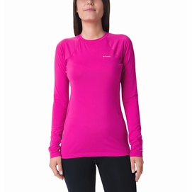 Skipully Columbia Women Midweight Stretch Long Sleeve Top Fuchsia