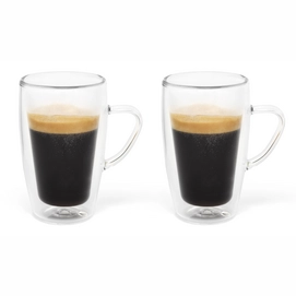 Espressoglas Bredemeijer Dubbelwandig Transparant 100 ml (set van 2)