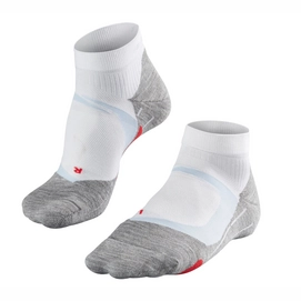 Chaussettes de course à pied Falke RU4 Cushion Short Women White