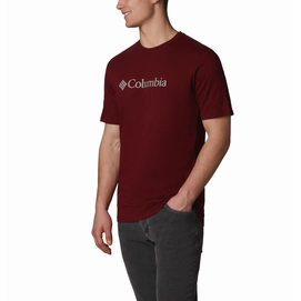 Tee-shirt Columbia Men CSC Basic Logo Short Sleeve Red Jasper