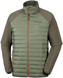 Jas Columbia Men Flash Forward Hybrid Mosstone Peatmoss