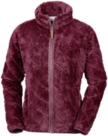 Fleecejacke Columbia Fire Side Sherpa Full Zip Rich Wine Damen