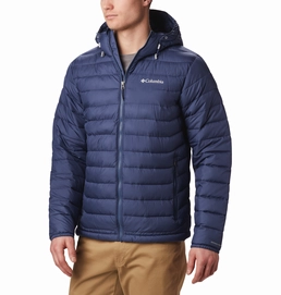 Jas Columbia Men Powder Lite Hooded Dark Mountain