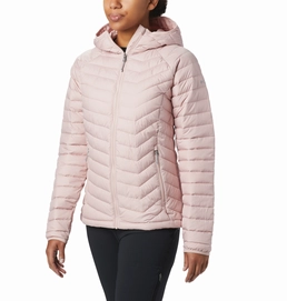 Jas Columbia Women Powder Lite Hooded Dusty Pink