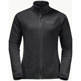 Sweatjacke Jack Wolfskin Moonrise Full Zip Women Black