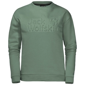 Trui Jack Wolfskin Women Winter Logo Sweatshirt Ming Green