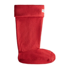 Chaussettes Hunter U Fleece Tall Boot Sock Military Red