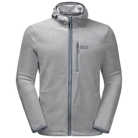 Vest Jack Wolfskin Men Skywind Hooded Slate Grey