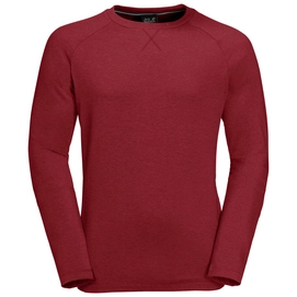 Pullover Jack Wolfskin JWP Sweater Dark Lacquer Red Herren