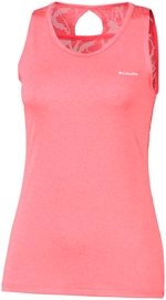 Tanktop Columbia Peak To Point Novelty Coral Bloom Damen