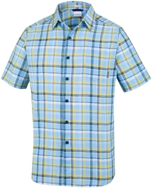 Blouse Columbia Men Under Exposure Yd Blue Sky Plaid