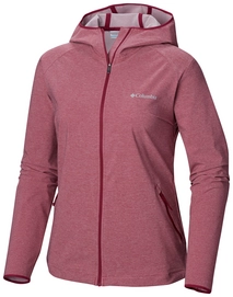 Jas Columbia Women Heather Canyon Softshell Wine Berry Heat