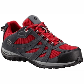 Walking Shoes Columbia Youth Redmond Waterproof Mountain Red Black