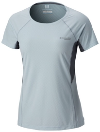 Ondershirt Columbia Women Titan Ultra Short Sleeve Shirt Cirrus Grey Graphite